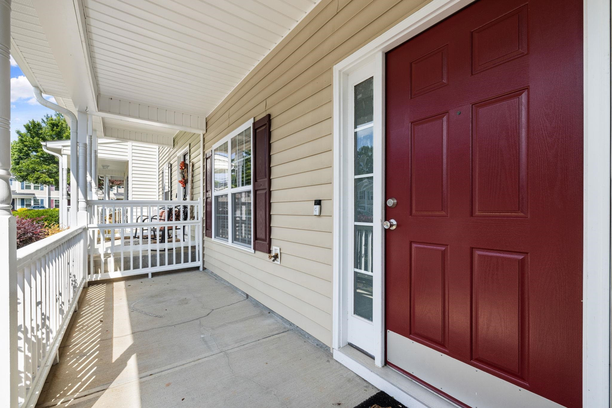 3853 Volkswalk Place Raleigh, NC 27610 - Photo 4 of 19 a view of front door