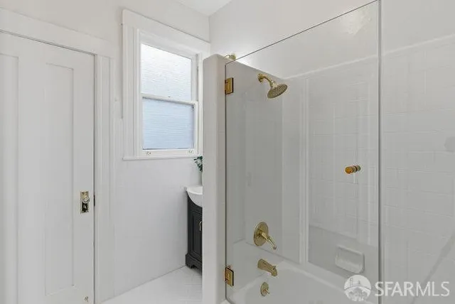 a view of workspace with wooden floor