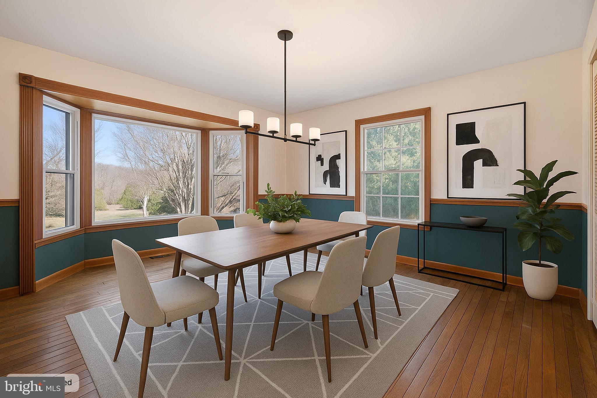 39 Long Drive Elkton, MD 21921 - Photo 11 of 39 a dining room with furniture a chandelier and wooden floor