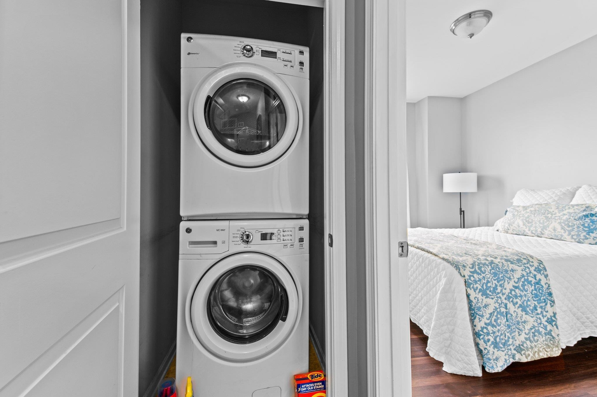1519 Crafton Way Raleigh, NC 27607 - Photo 26 of 35 Stackable Laundry Closet