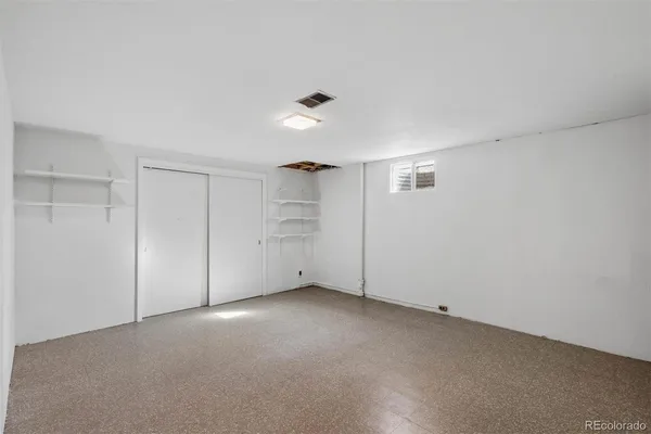 a view of empty room