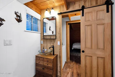 a view of storage and utility room