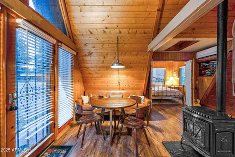 a view of a outdoor space with seating area