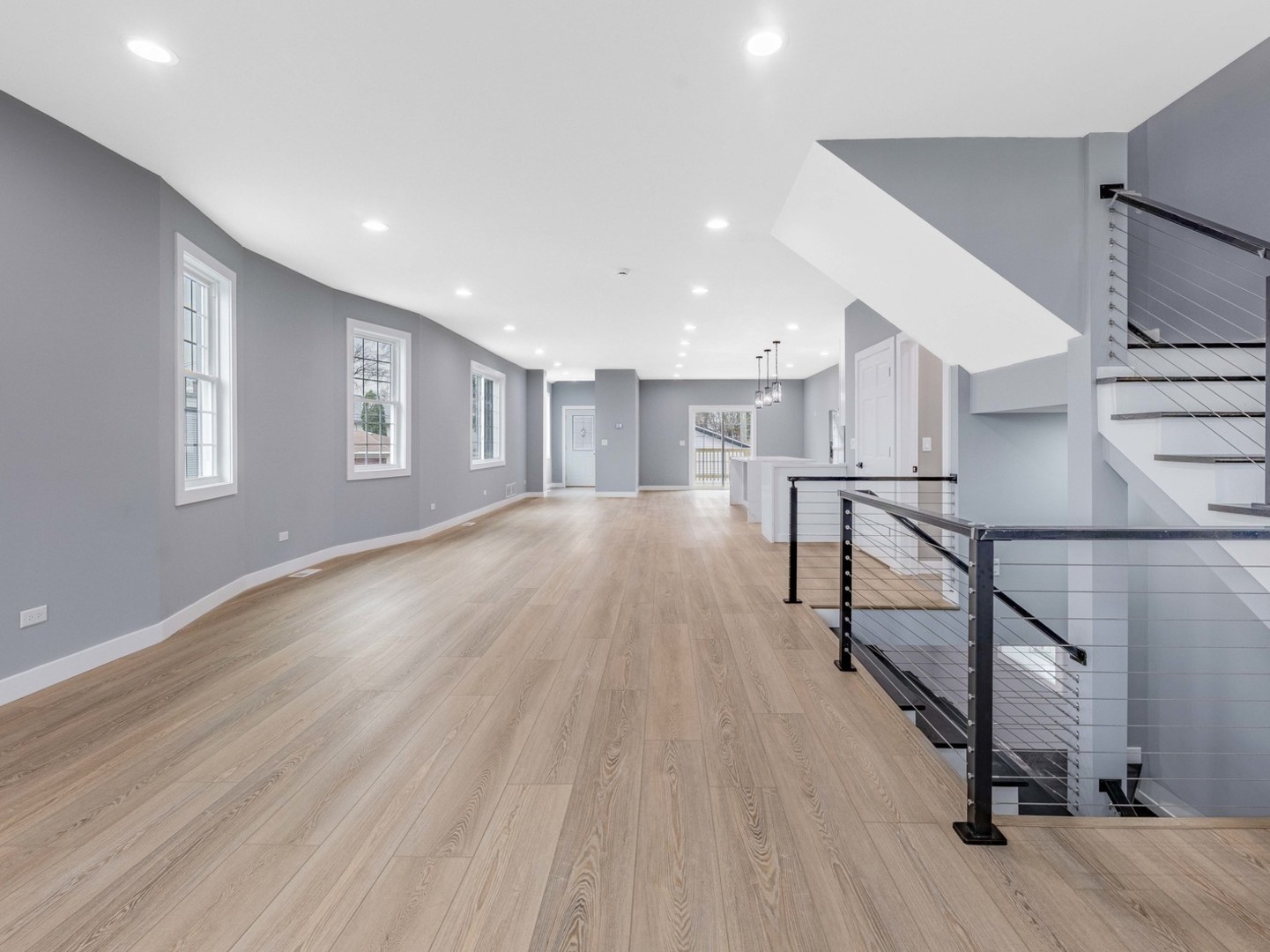 3548 Clinton Avenue Berwyn, IL 60402 - Photo 4 of 49 a view of empty room with wooden floor and fan