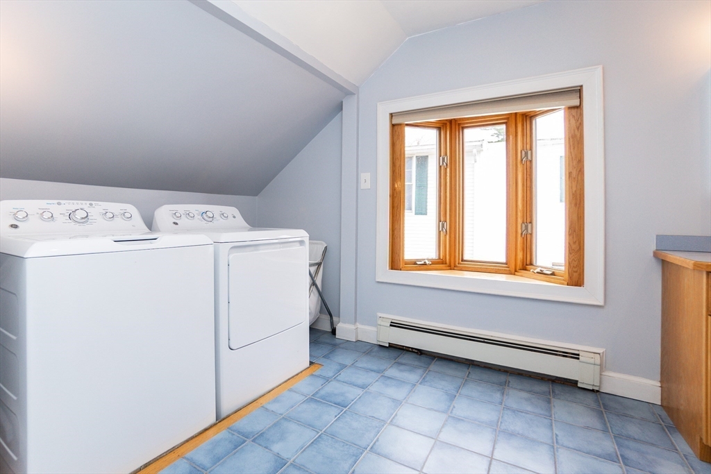 35 Hamilton Road Waltham, MA 02453 - Photo 23 of 38 a utility room with dryer and washer
