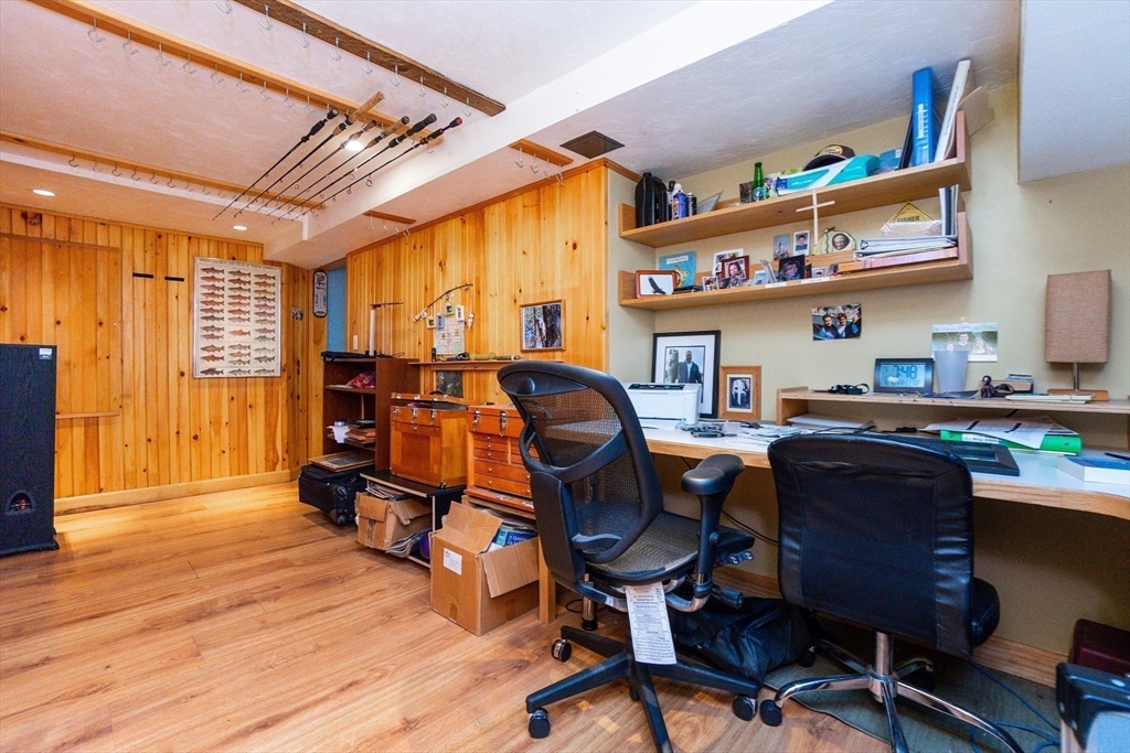 35 Hamilton Road Waltham, MA 02453 - Photo 29 of 38 a view of a workspace with furniture and a window