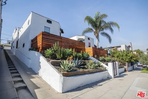 a view of a potted plants with sky view