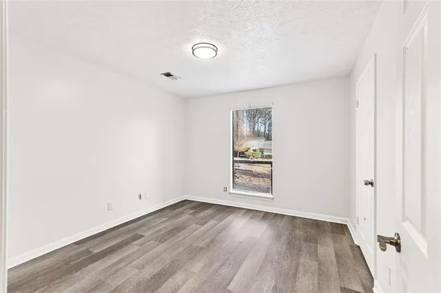 a view of empty room