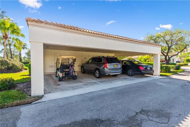 a view of car parking