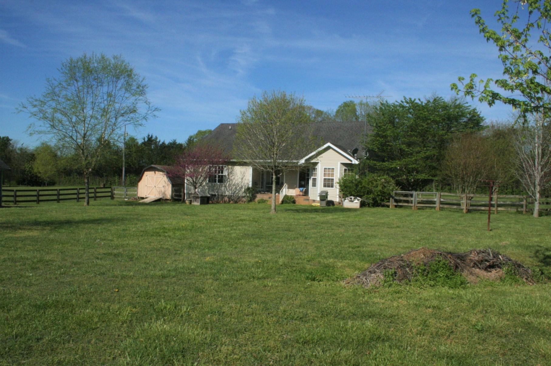 4635 Smiley Road Chapel Hill, TN 37034 - Photo 20 of 22 Large Fenced in Backyard