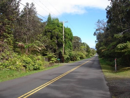 11 C Wright Road Volcano, HI 96785 - Photo 3 of 3 a view of a road from a window