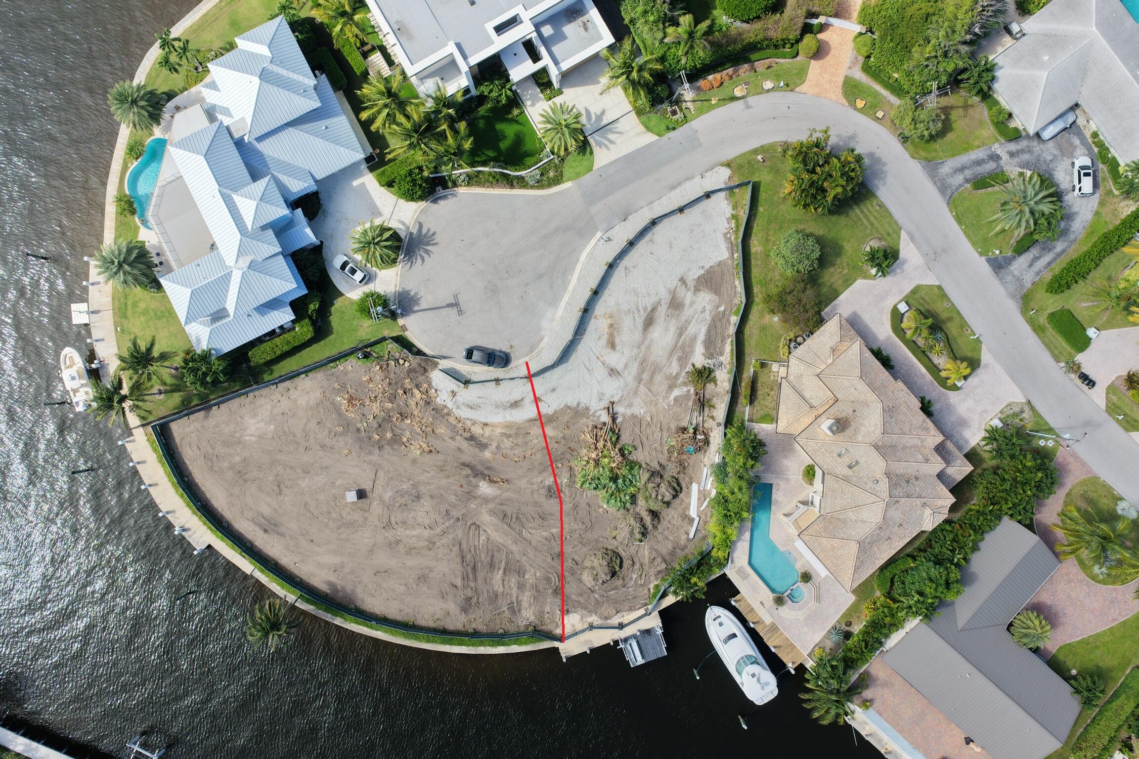 92 Island Drive South Ocean Ridge, FL 33435 - Photo 4 of 35 Lot line