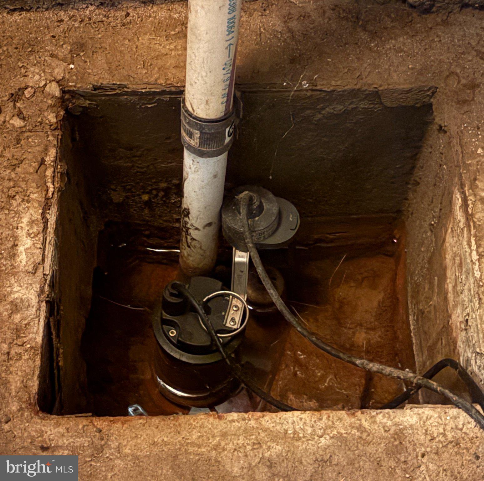 1621 Rosewick Avenue Rosedale, MD 21237 - Photo 23 of 37 Sump pump in action: water management.
