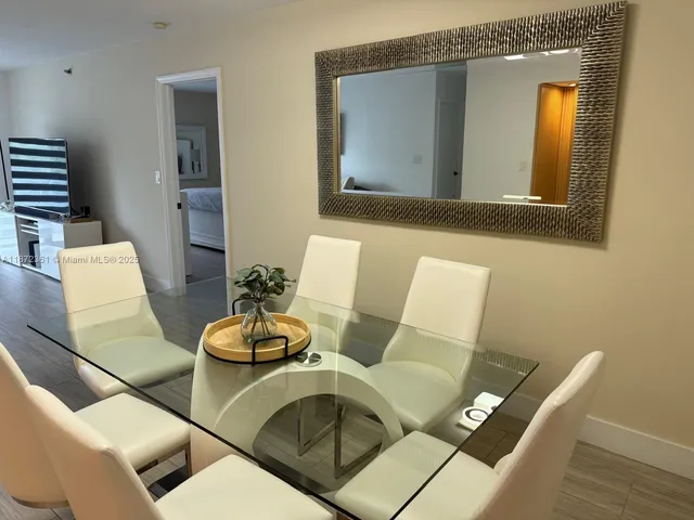 a kitchen with a stove and a microwave