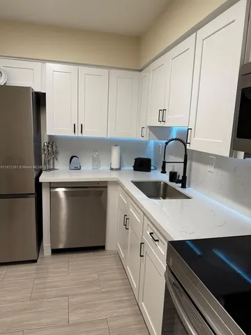 a close view of washer and dryer