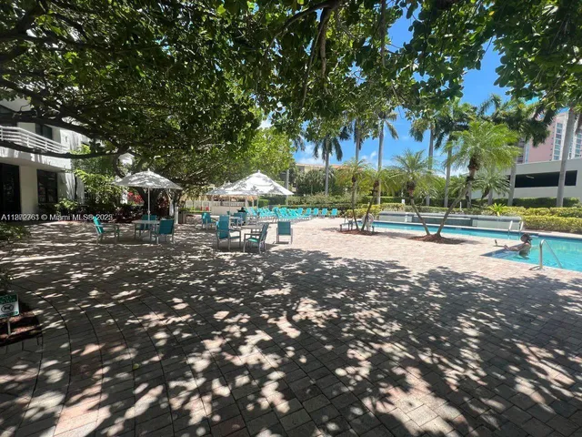 a view of a swimming pool