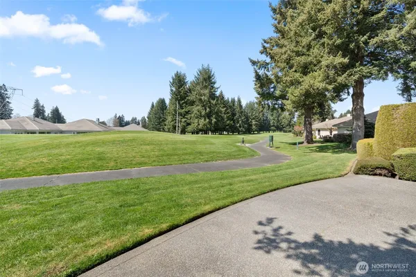 a view of a house with a garden