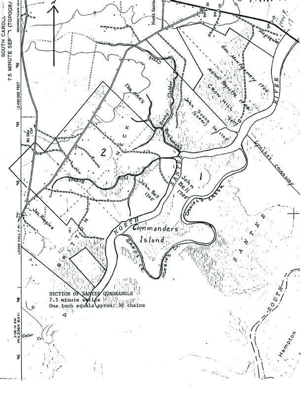0 North Santee River Road Georgetown, SC 29440 - Photo 3 of 6 Commander's Island plat