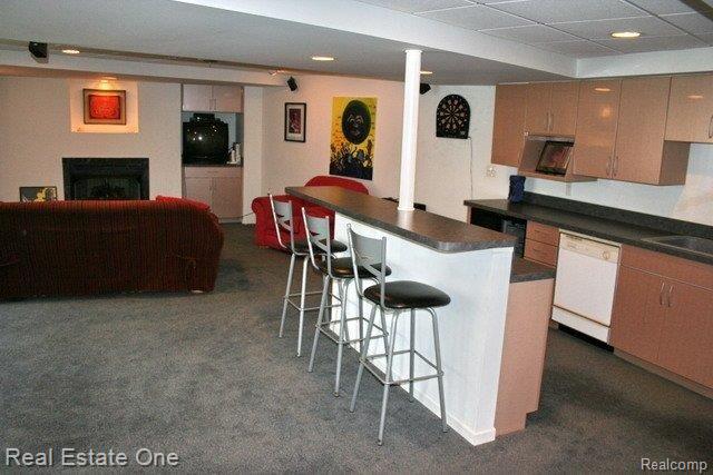 Finished Walk-Out Basement