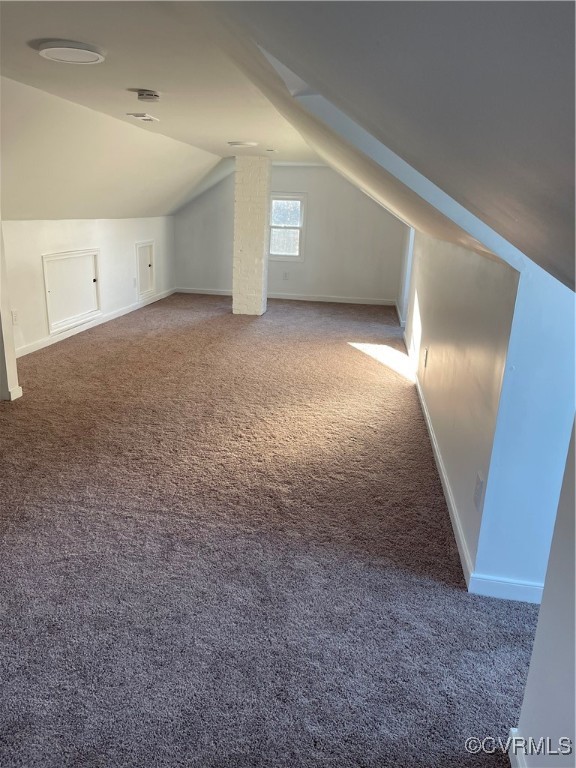 20020 Frog Level Road Ruther Glen, VA 22546 - Photo 13 of 32 Additional living space with carpet floors and lof