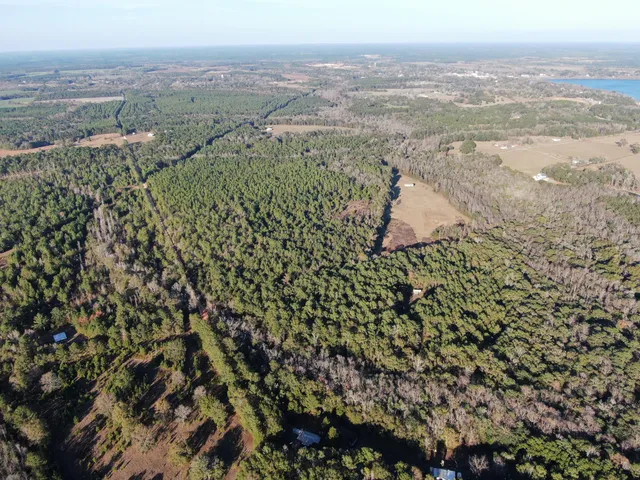 an aerial view of house with yard and mountain view