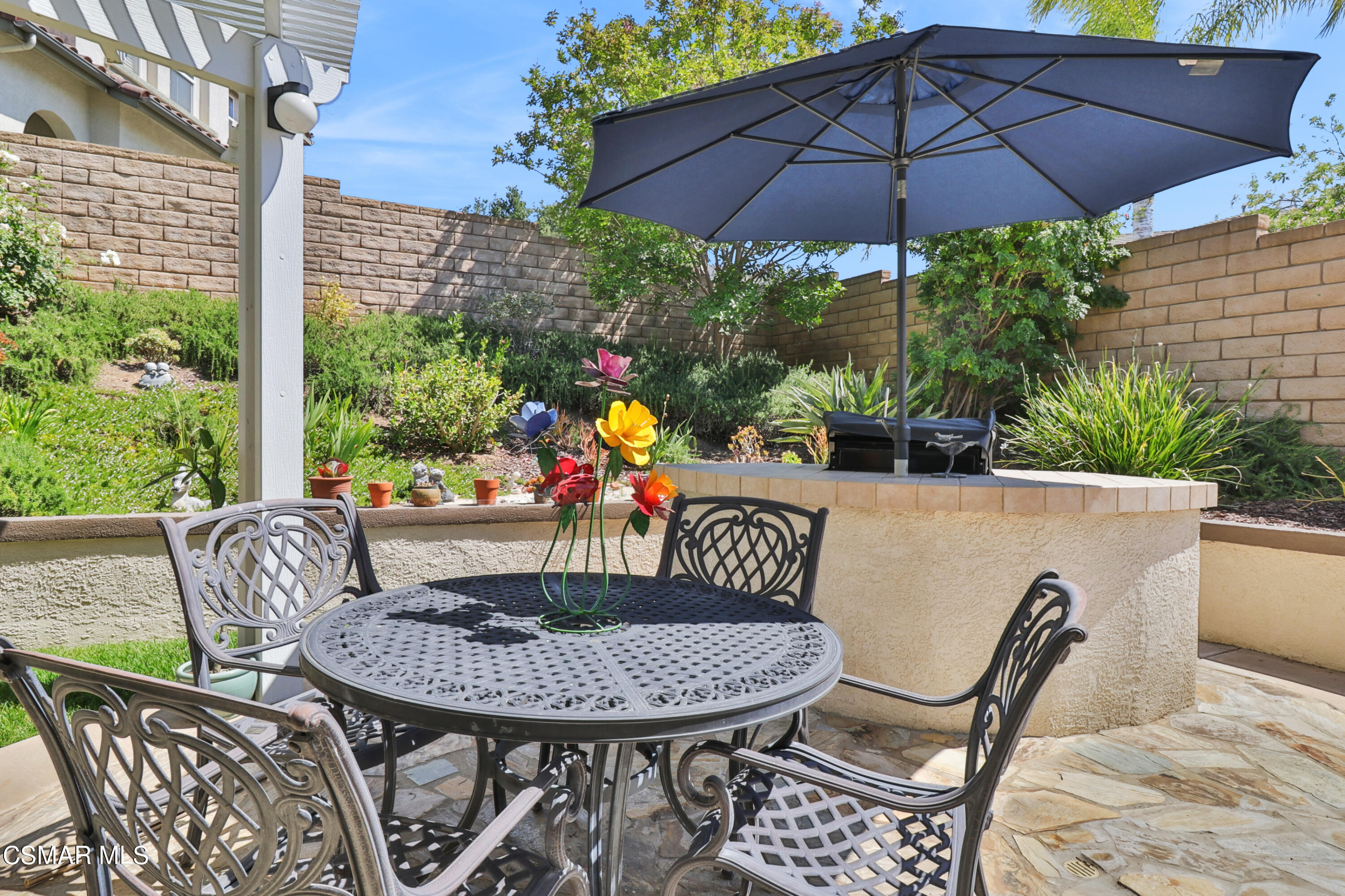 1419 Hidden Ranch Drive Simi Valley, CA 93063 - Photo 38 of 50 a view of a patio with furniture