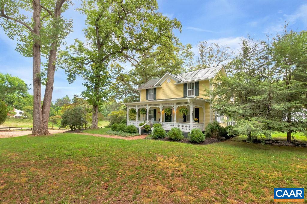 635 Greenwood Road Greenwood, VA 22943 - Photo 45 of 61 a front view of a house with garden
