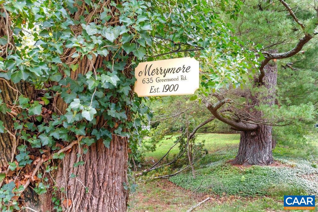 635 Greenwood Road Greenwood, VA 22943 - Photo 61 of 61 a sign that is sitting on a tree
