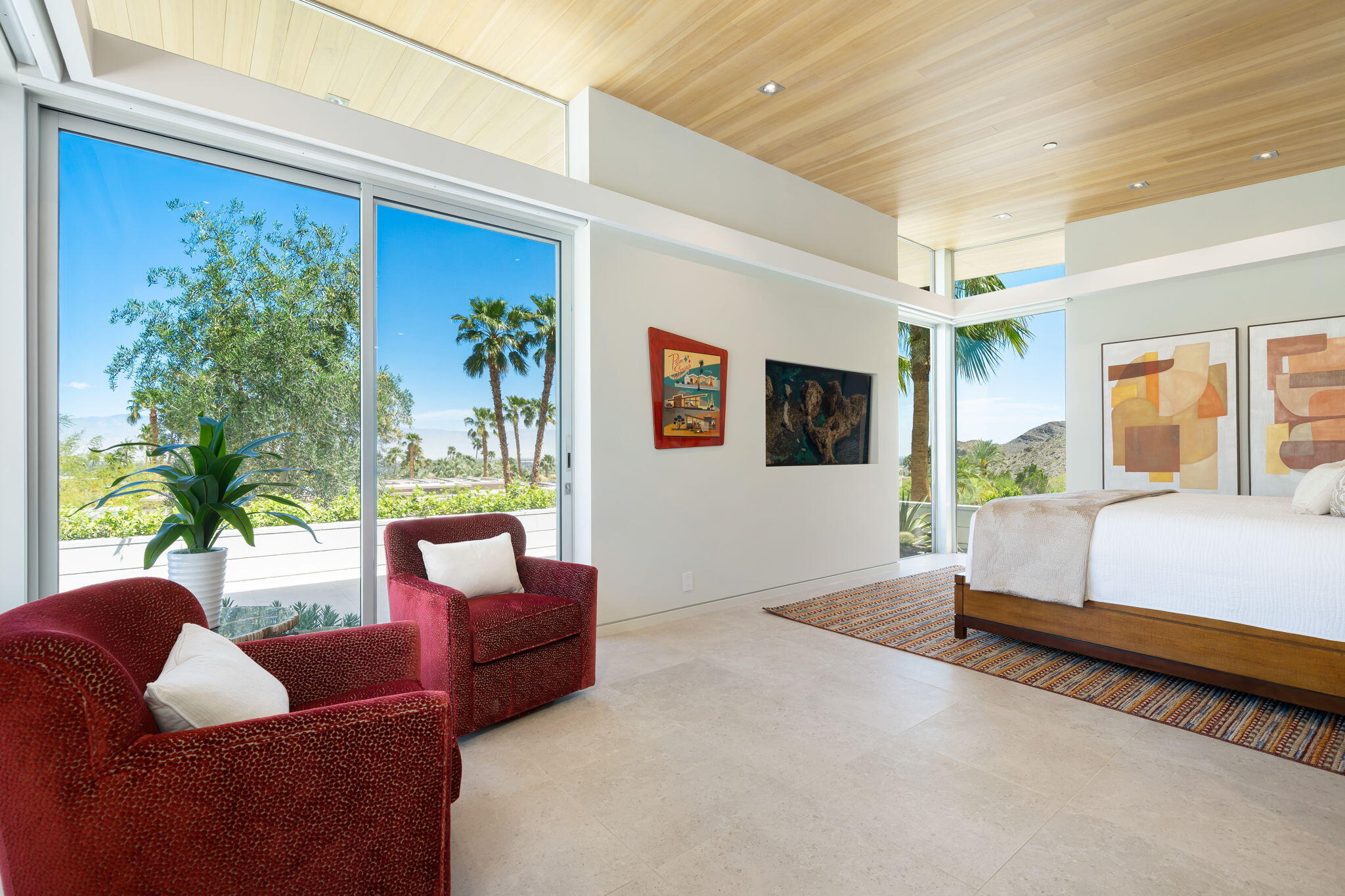 70263 Sonora Road Rancho Mirage, CA 92270 - Photo 67 of 98 a living room with furniture and a flat screen tv