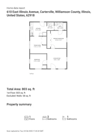$119,900 | 610 East Illinois Avenue, Carterville, IL 62918