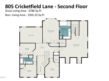 $799,000 | 805 Cricketfield Lane, Cary, NC 27518