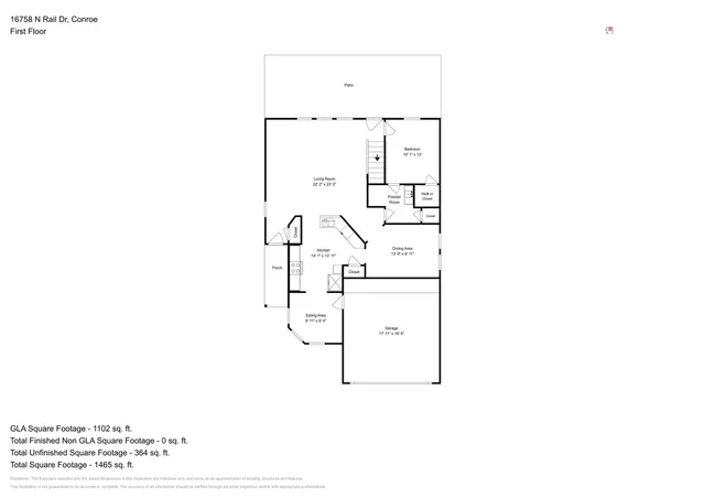 a picture of a floor plan