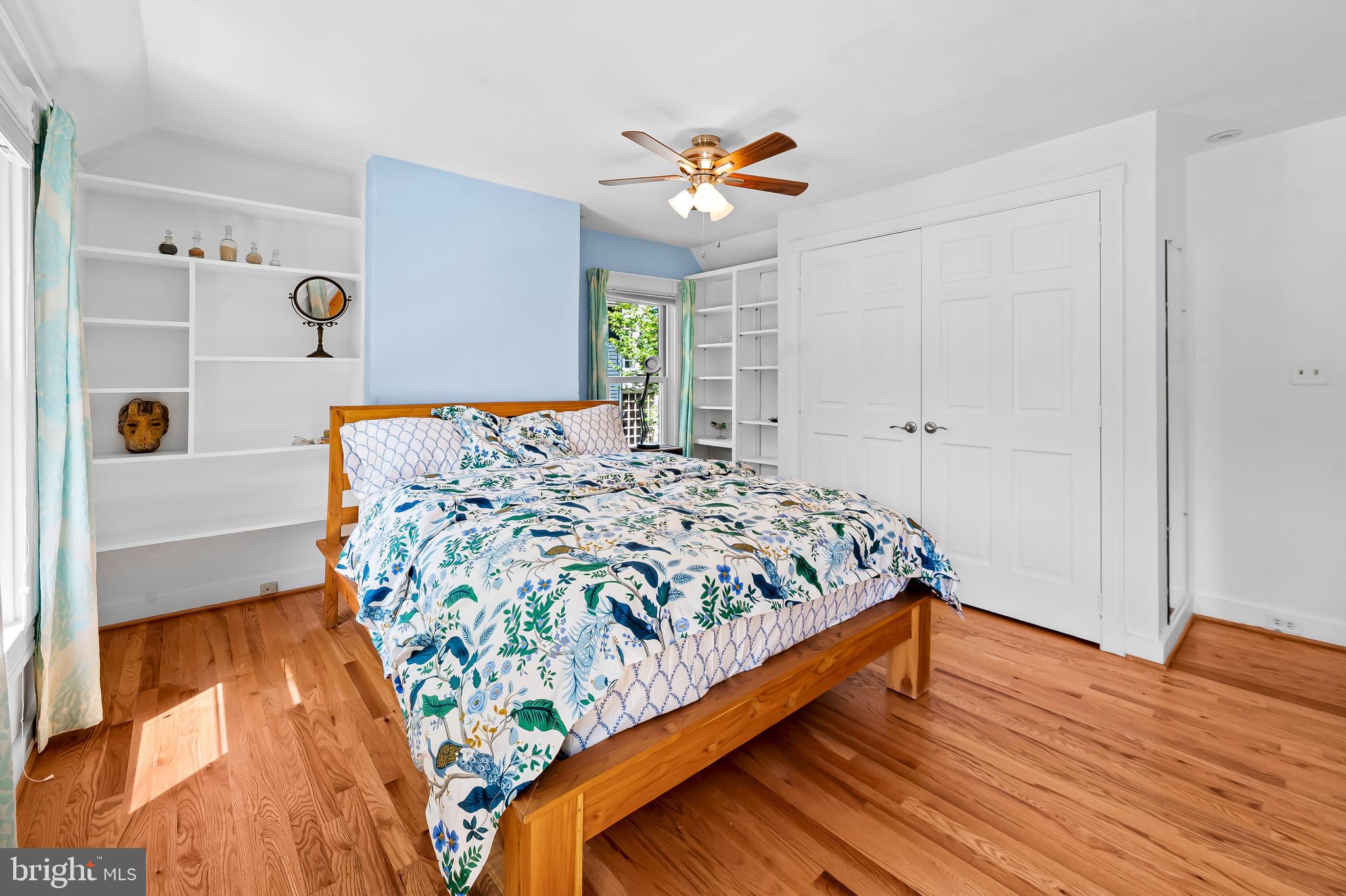 4605 Schenley Road Baltimore, MD 21210 - Photo 25 of 44 a bedroom with a bed and a window