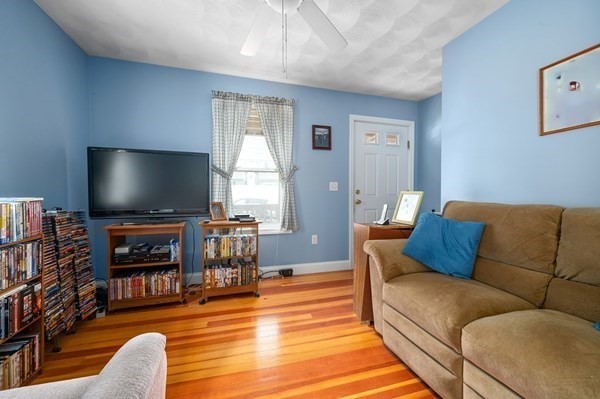 6 Rayner Street Blackstone, MA 01504 - Photo 20 of 33 a living room with furniture and a flat screen tv