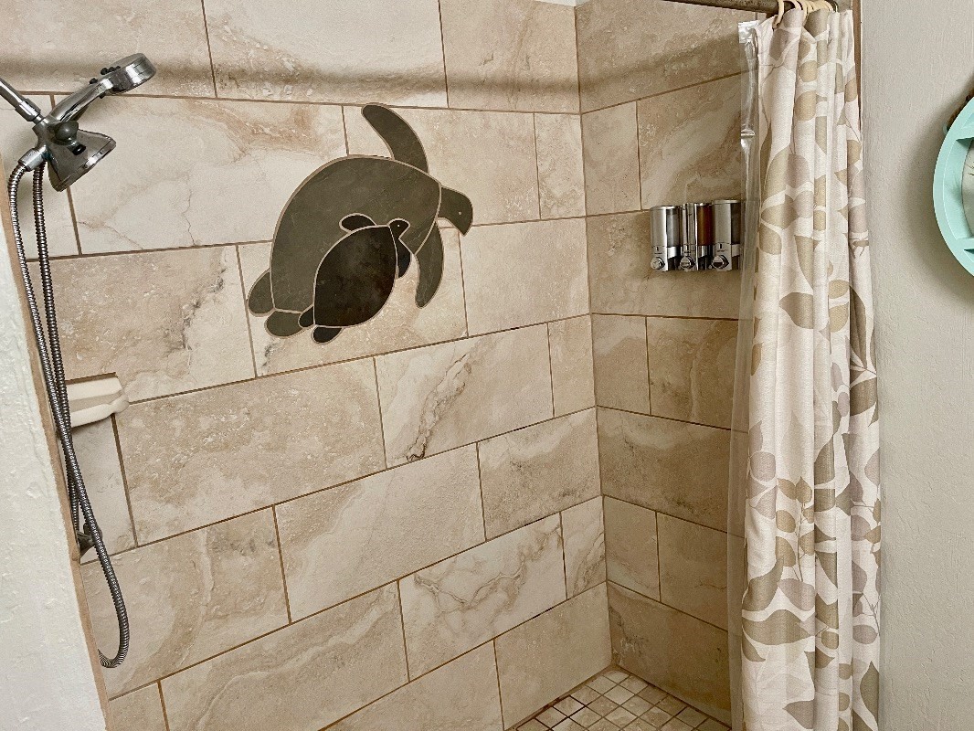 95-788 Ninole Loop Road, Unit 41 Naalehu, HI 96772 - Photo 11 of 19 a bathroom with a shower