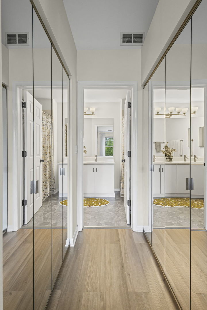 111 Cathy Lane Mount Prospect, IL 60056 - Photo 24 of 36 a view of a bathroom with a tub and shower