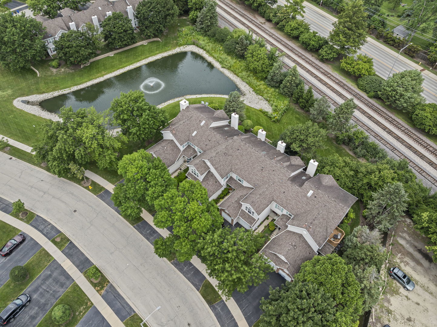 111 Cathy Lane Mount Prospect, IL 60056 - Photo 33 of 36 an aerial view of house with yard