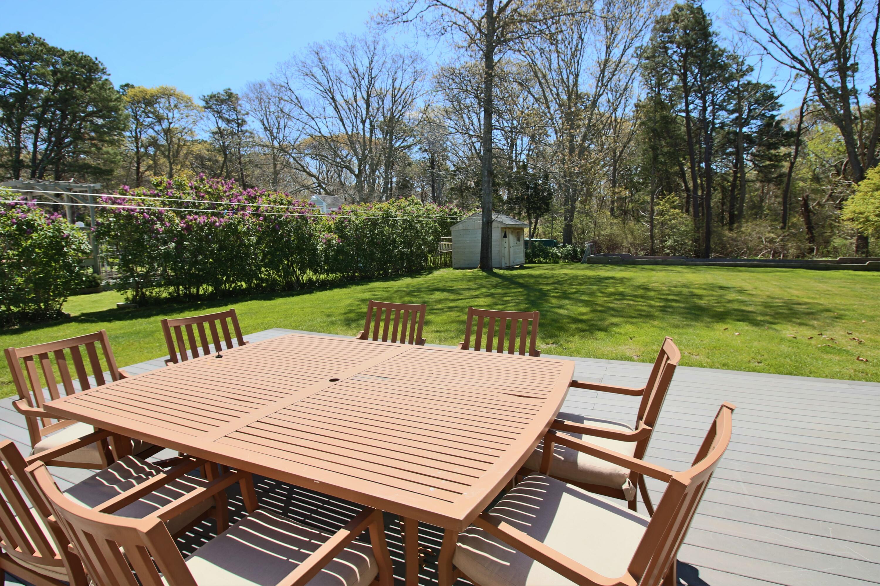 217 New Boston Road Dennis, MA 02638 - Photo 31 of 34 Deck to Yard