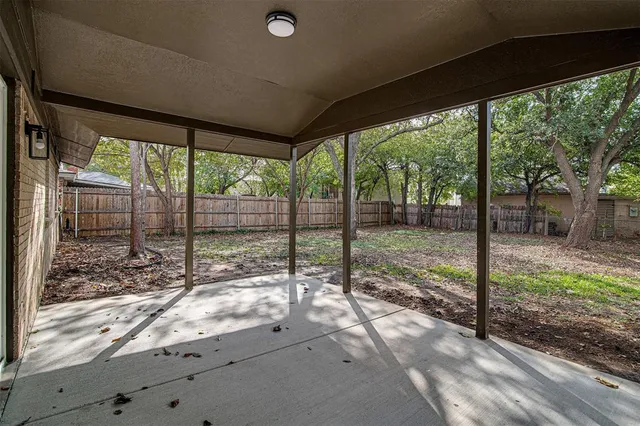 a view of a sink and yard