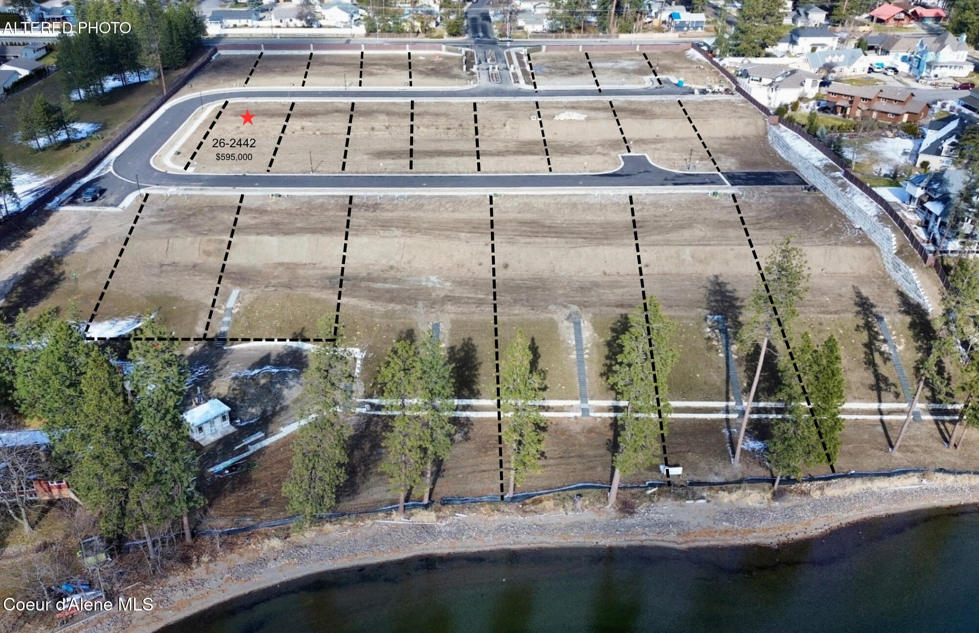 2774 East Ravine Drive Post Falls, ID 83854 - Photo 5 of 16 2774 Ravine Aerial with lot lines