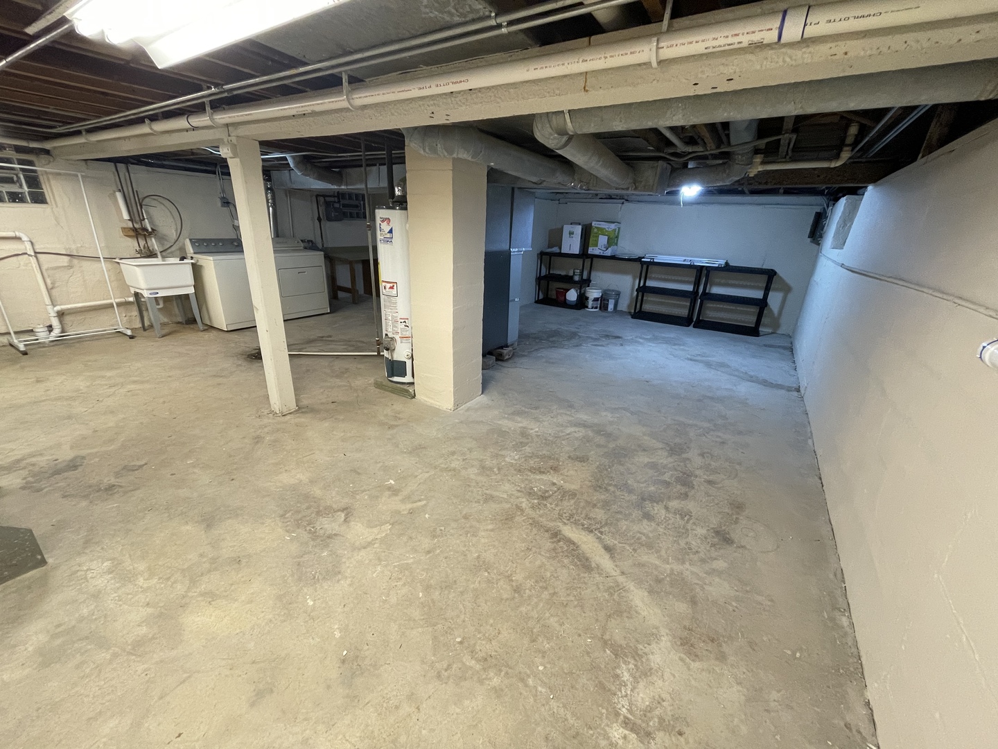 321 West Joe Orr Road Chicago Heights, IL 60411 - Photo 21 of 36 a view of empty room with wooden ceiling