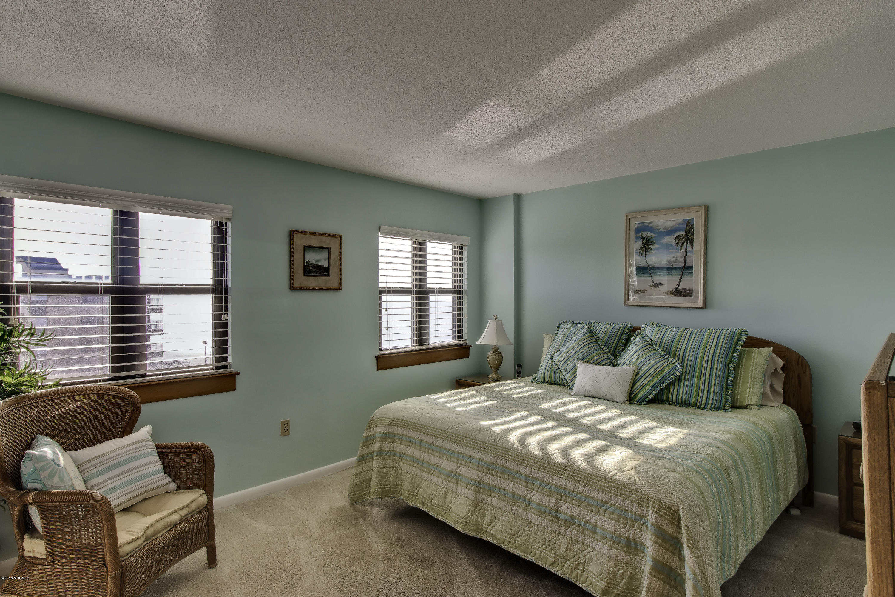 1505 Salter Path Road, Unit 508 Indian Beach, NC 28512 - Photo 14 of 15 Master bedroom on 5th floor only has an extra window.