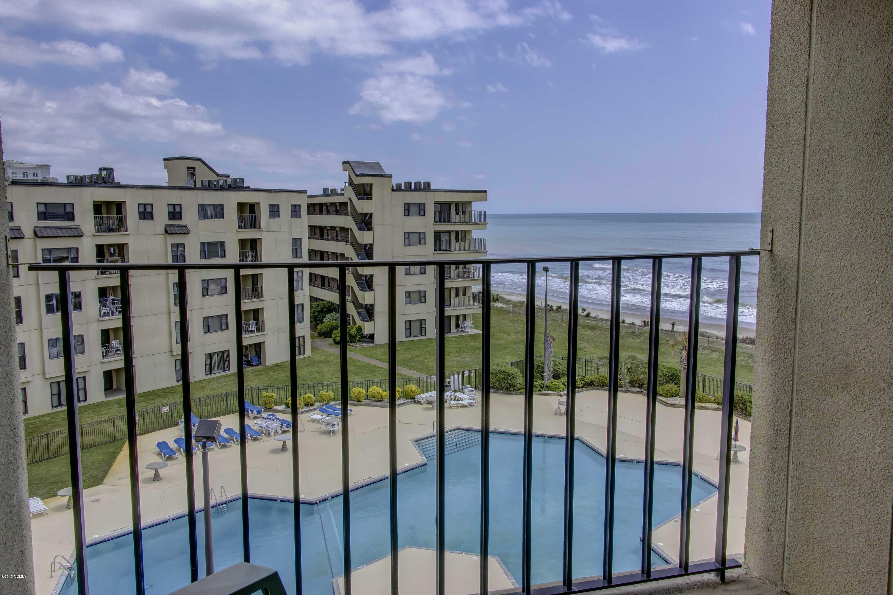 1505 Salter Path Road, Unit 508 Indian Beach, NC 28512 - Photo 4 of 15 Deck view from 5th floor