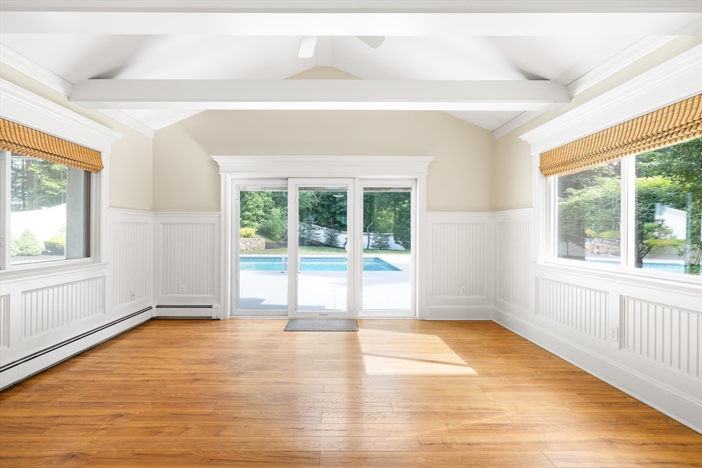17 Appleton Road Natick, MA 01760 - Photo 15 of 42 a view of an empty room with a window
