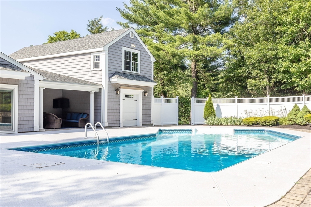 17 Appleton Road Natick, MA 01760 - Photo 35 of 42 a view of a house with backyard and sitting area