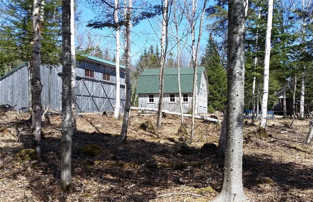 332 City Pond Road Dallas Plt, ME 04970 - Photo 23 of 32 Woodshed is on the left and the...