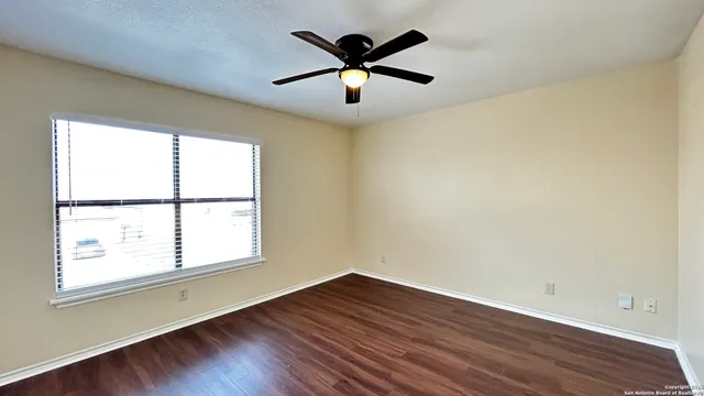 wooden floor in an empty room