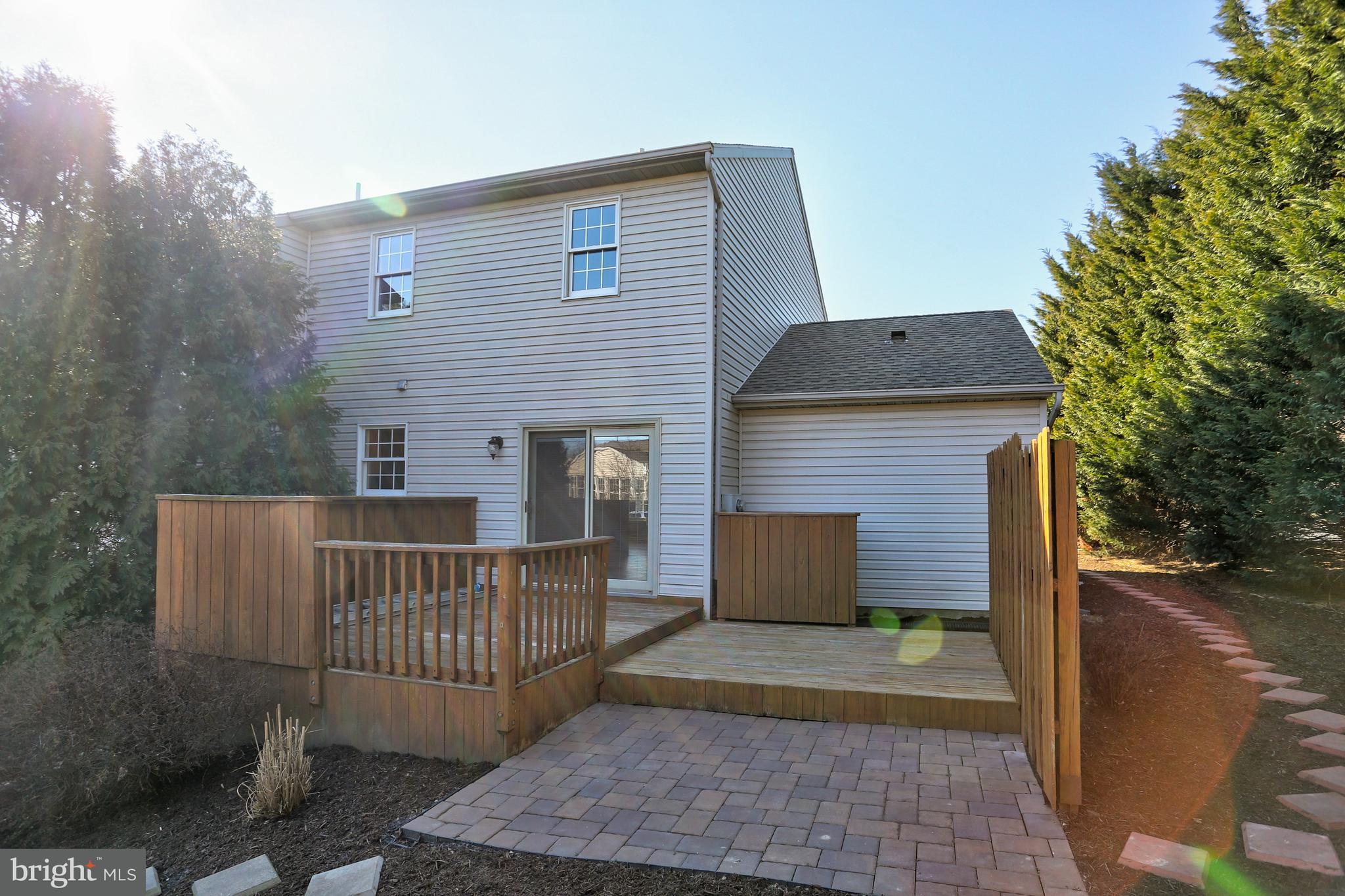 21 Diamond Spring Circle Akron, PA 17501 - Photo 23 of 26 Rear View including Deck and Pato