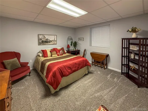 a living room filled with furniture