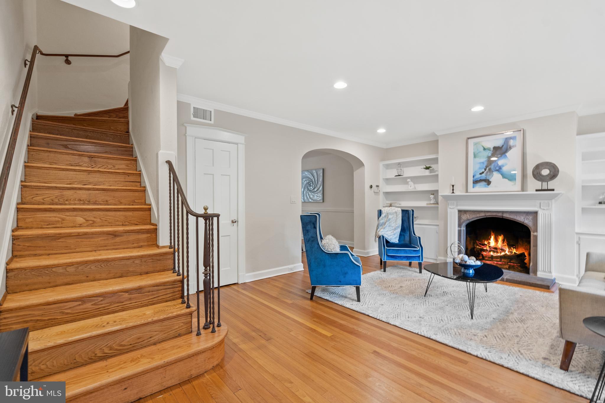 4416 Q Street Northwest Washington, DC 20007 - Photo 14 of 38 Stairway